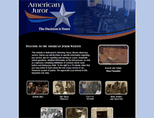 Tablet Screenshot of americanjuror.org